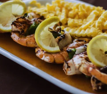 Squid and Prawn Skewers