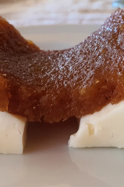 Cheese with Quince Jam